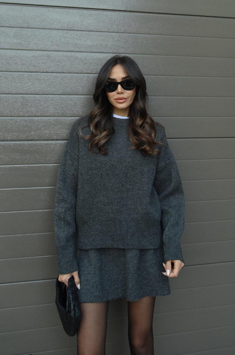 Amy | Cozy Knit Two-Piece Ensemble