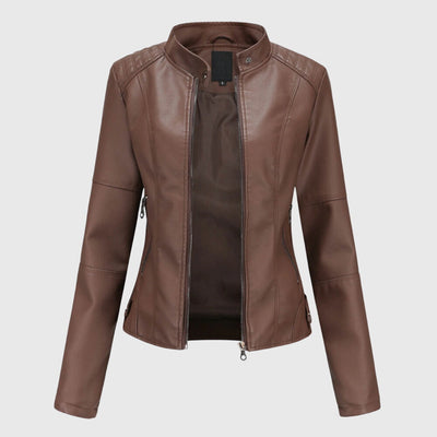 Giorgina™ - Stylish Women's Leather Jacket
