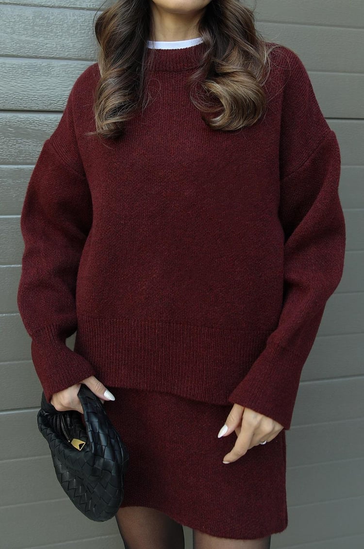 Amy | Cozy Knit Two-Piece Ensemble