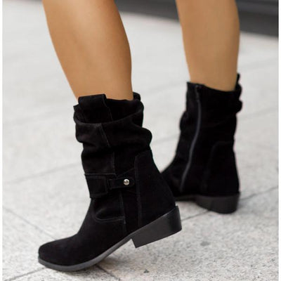 Phoebe | Tan Slouchy Boots
