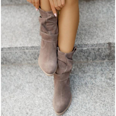 Phoebe | Tan Slouchy Boots