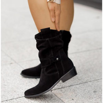 Phoebe | Tan Slouchy Boots
