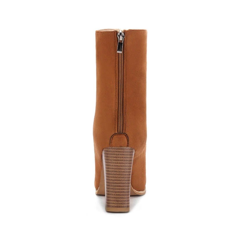 Catalina | Brown Stiletto Boots