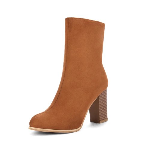 Catalina | Brown Stiletto Boots