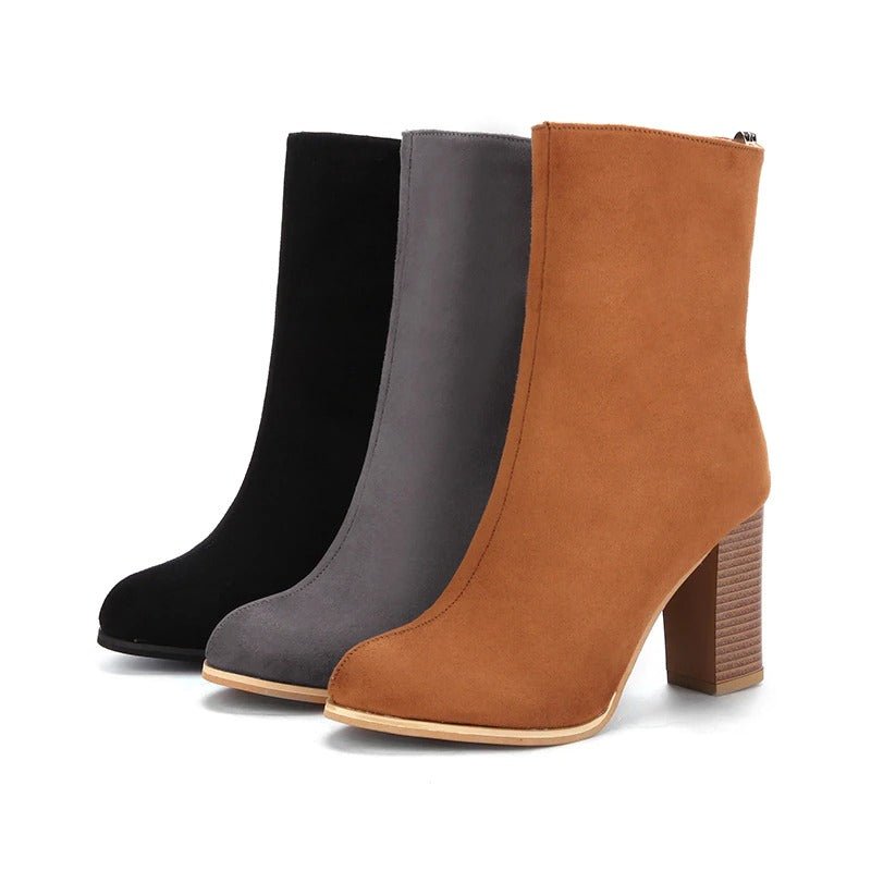 Catalina | Brown Stiletto Boots