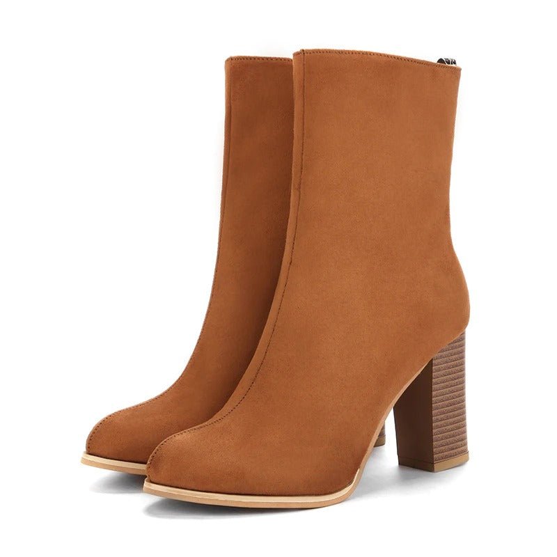 Catalina | Brown Stiletto Boots