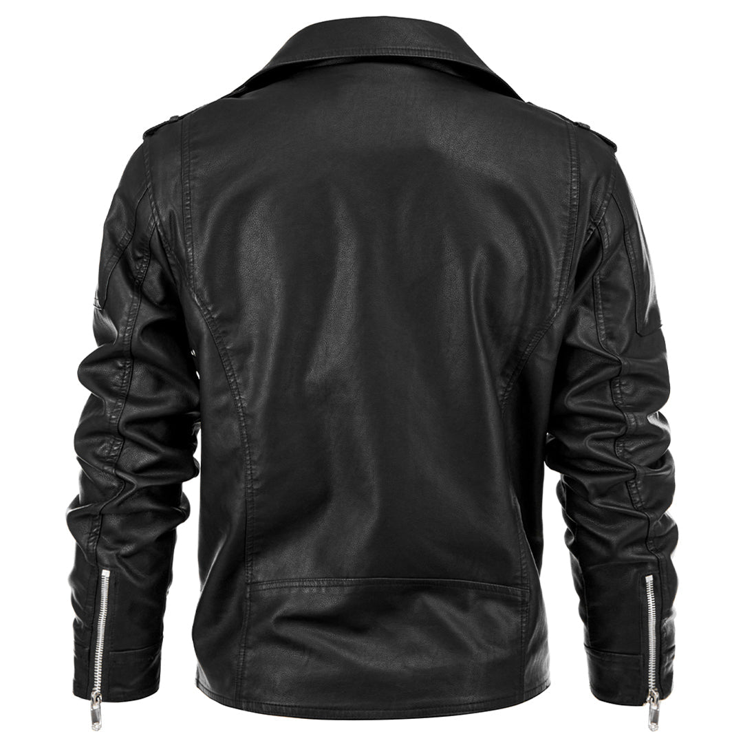 Armin® Boulevard Genuine Leather Jacket
