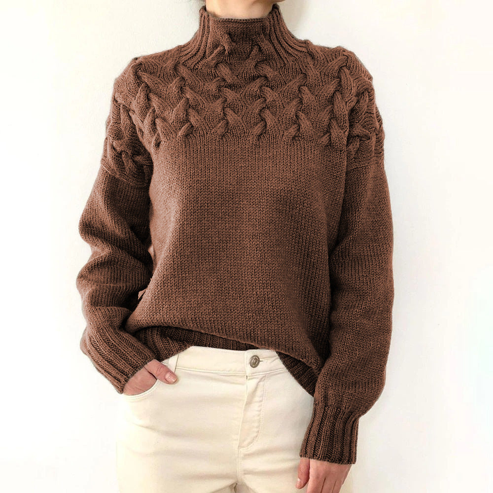 Léa – Chic Knit Turtleneck Sweater