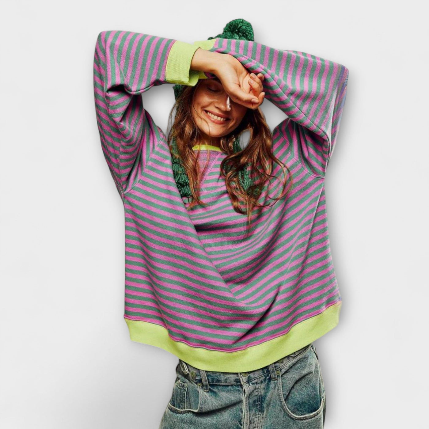 Lottie | Oversized Striped Sweater