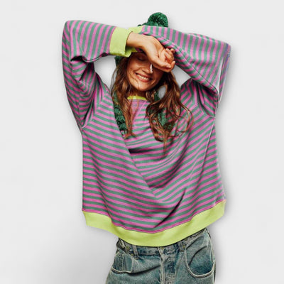 Lottie | Oversized Striped Sweater