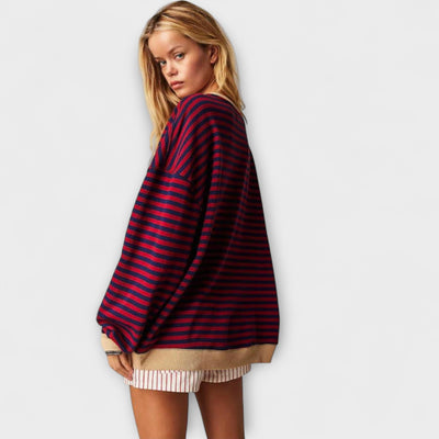 Lottie | Oversized Striped Sweater