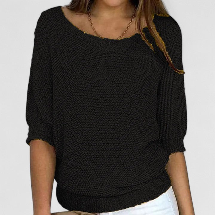 Elise – Elegant and Classic Knit Sweater
