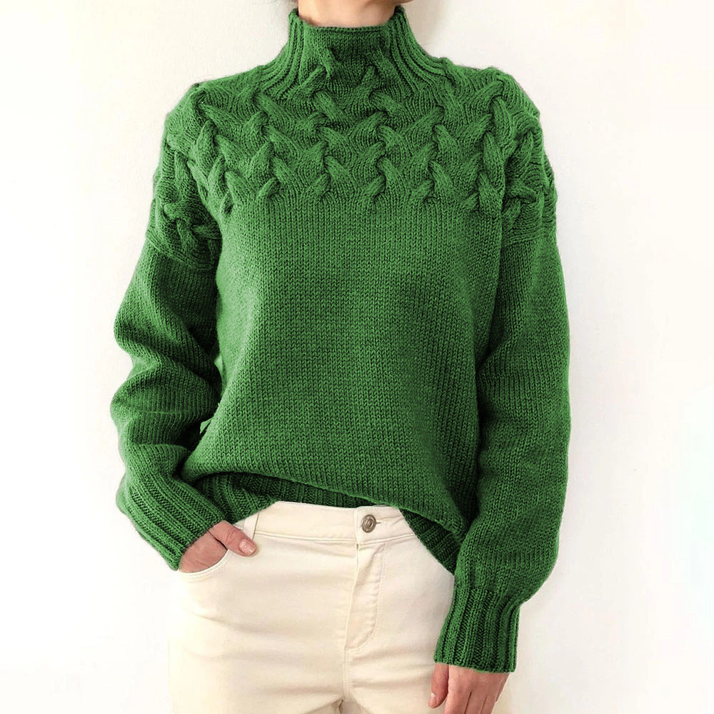 Léa – Chic Knit Turtleneck Sweater