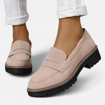 The Amelia - Suede Slip-On Loafers