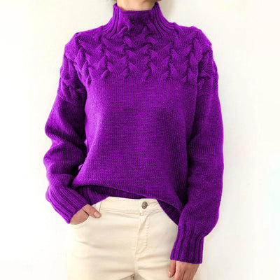 Léa – Chic Knit Turtleneck Sweater