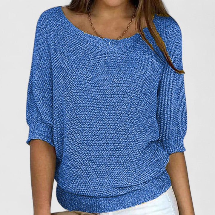 Elise – Elegant and Classic Knit Sweater