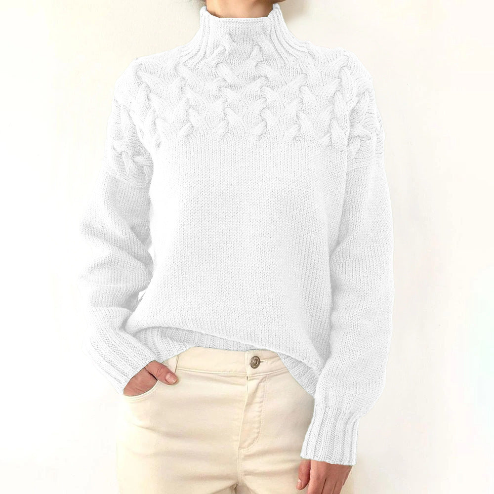 Léa – Chic Knit Turtleneck Sweater