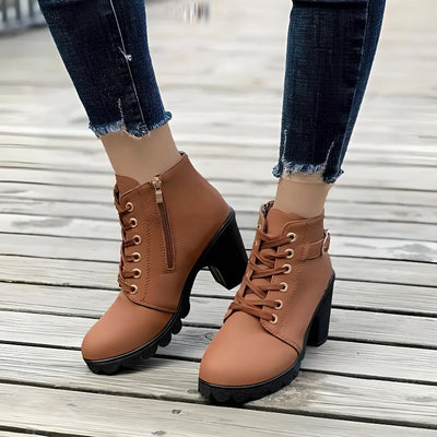 Chelsea | Black Ankle Boots with Heels