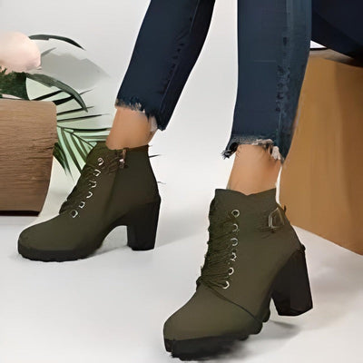 Chelsea | Black Ankle Boots with Heels